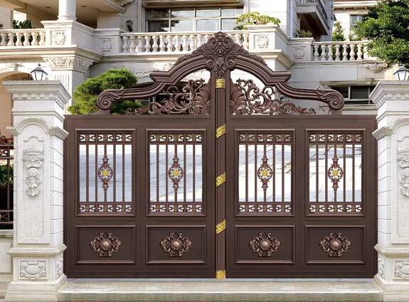 鋁藝大門(mén)定制(圖2) 鋁藝大門(mén)定制(圖2)