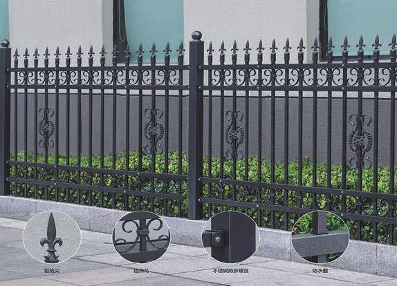 別墅圍墻護(hù)欄定制(圖2) 別墅圍墻護(hù)欄定制(圖2)